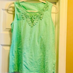 Gently used, TALBOTS Mint Green Top 💚